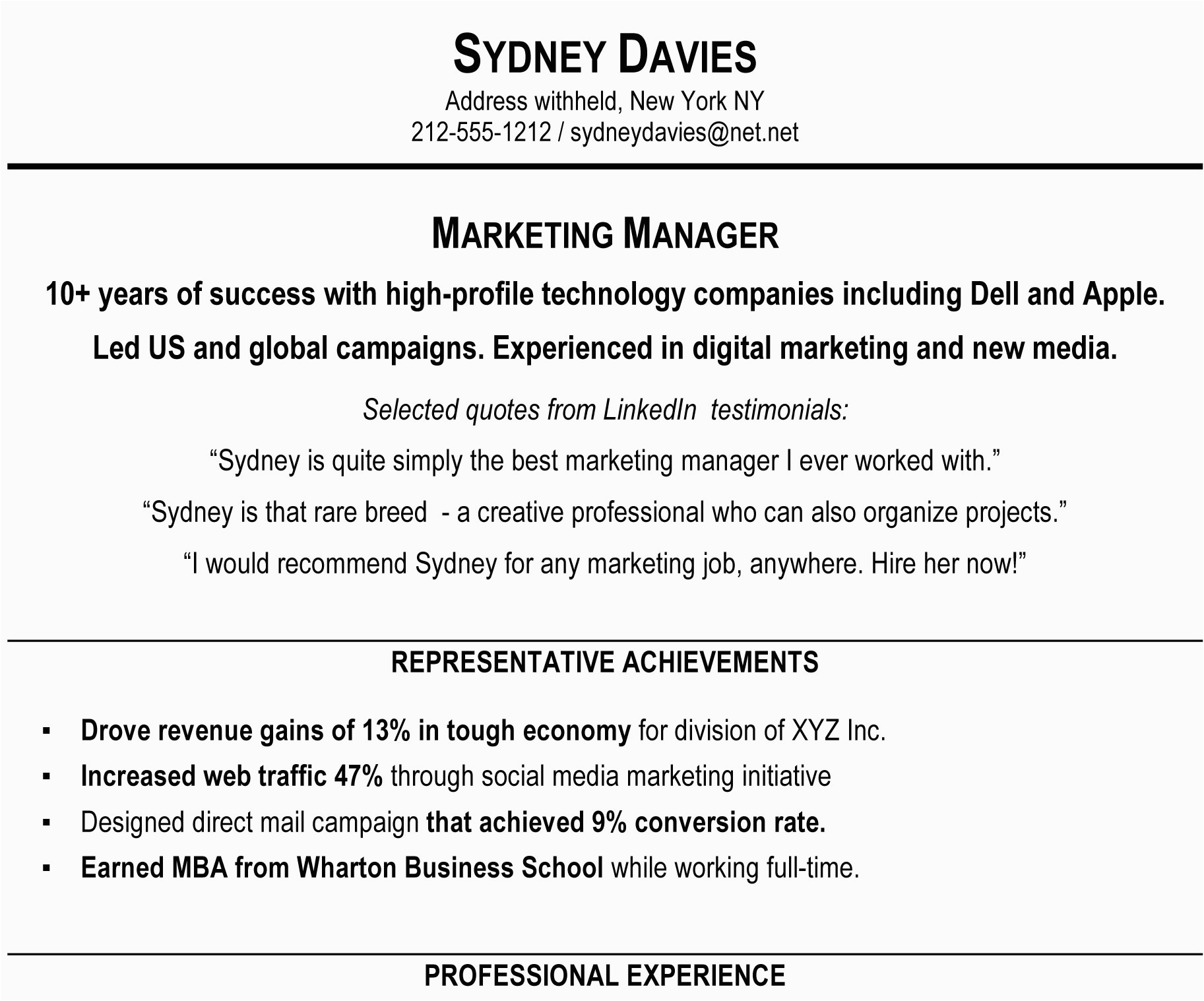 Resume Template with Quotes On Side How to Write A Resume Summary that Grabs attention