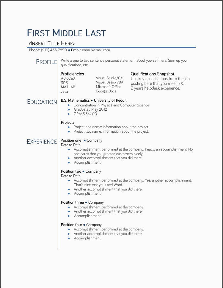 Resume Templates for College Students Download Free Your Resume College Student Resume Bariol