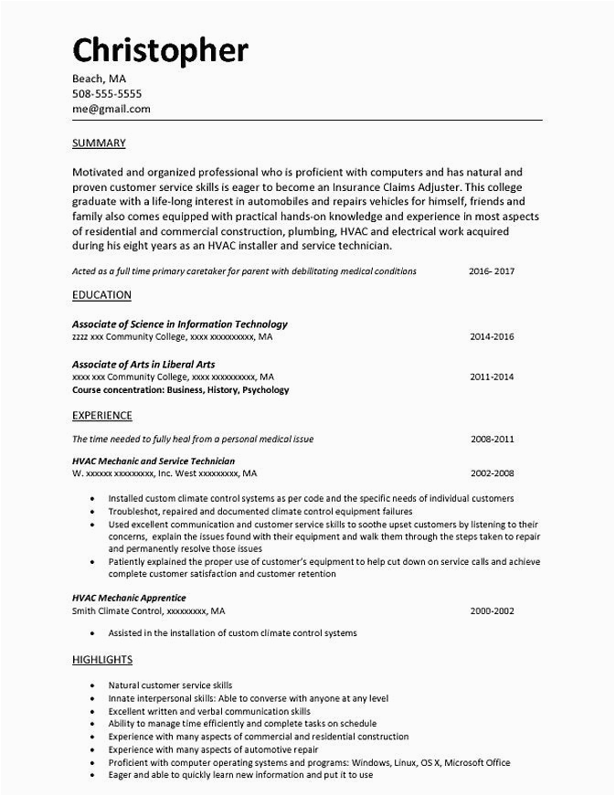 Resume Templates for Insurance Claims Adjuster Insurance Adjuster Claims Adjuster Resume