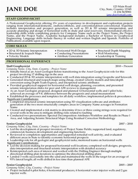 Resume Templates for Oil and Gas Industry 16 Expert Oil & Gas Resume Samples Ideas