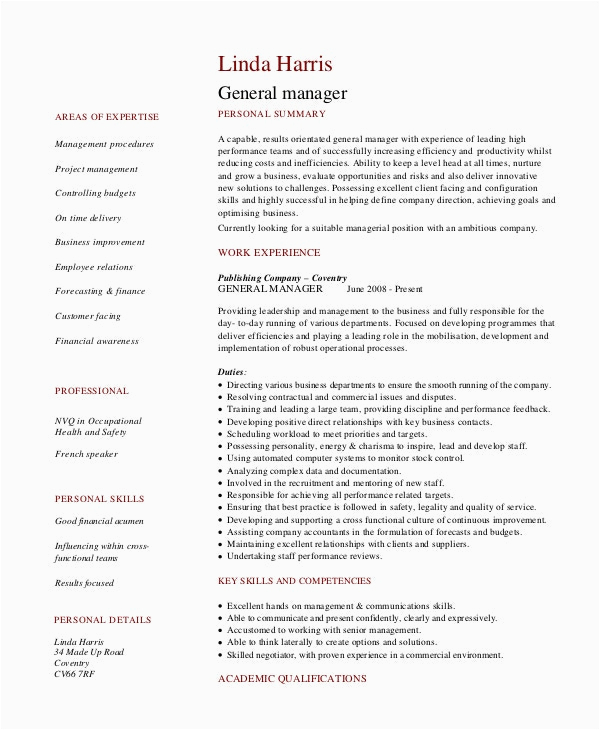 Retail Management Resume Examples and Samples 8 Retail Manager Resumes Free Sample Example format