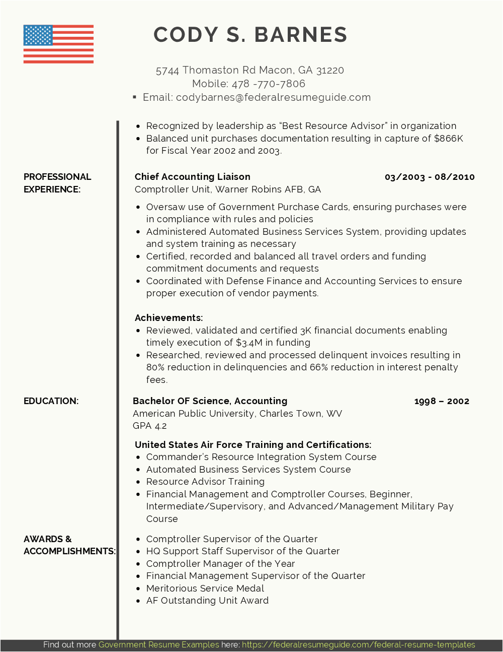 Sample Civilian Resume with Military Experience Military Resume Examples Template Free Download