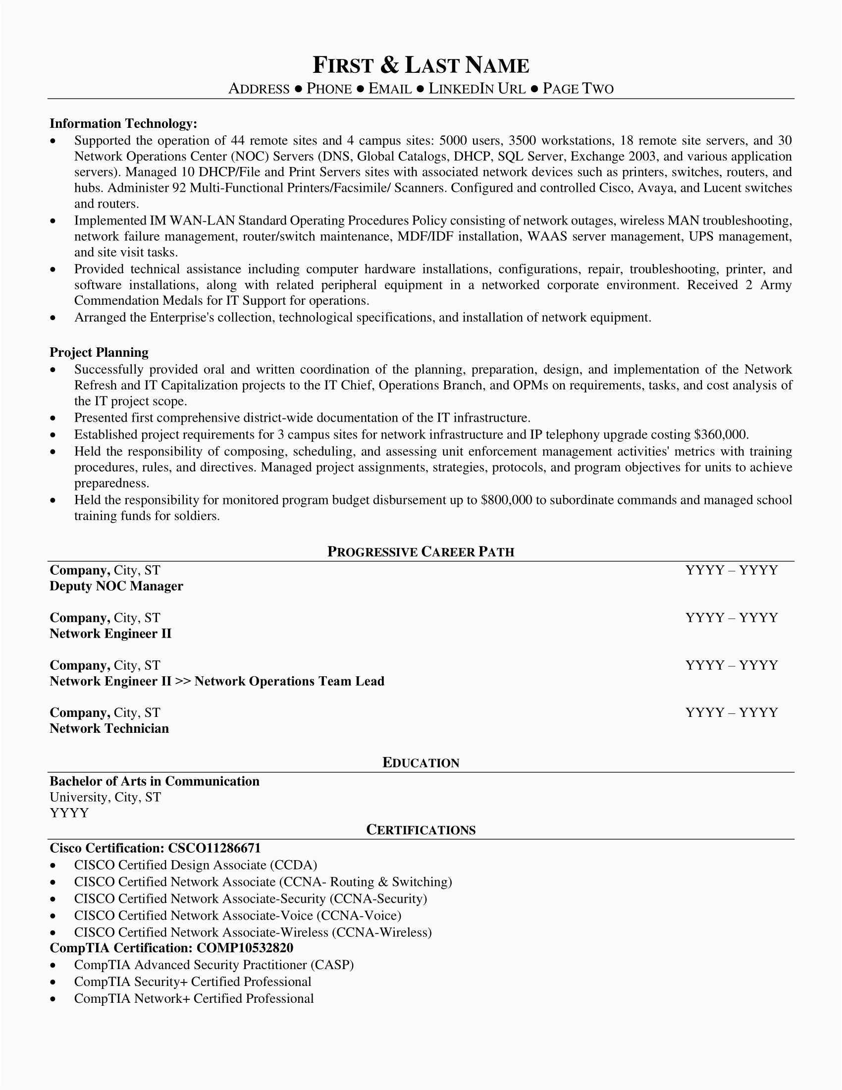 Sample Civilian Resume with Military Experience Military to Civilian Resume Sample