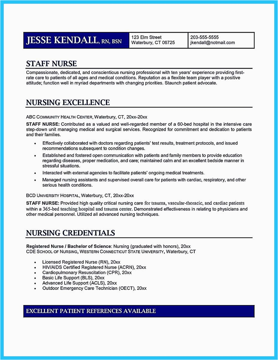 Sample Cna Resume for Hospital Position Cna Resume for Hospital Pin Modern Job Description Resume