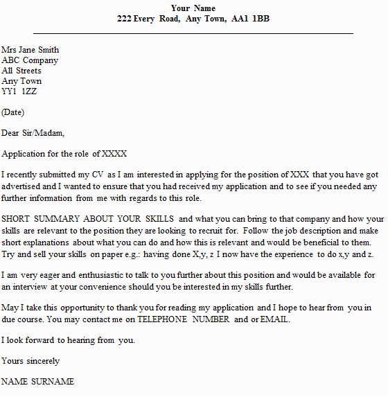 Sample Letter Of Follow Up after Sending A Resume Follow Up Letter Example after Submitting A Cv Icover