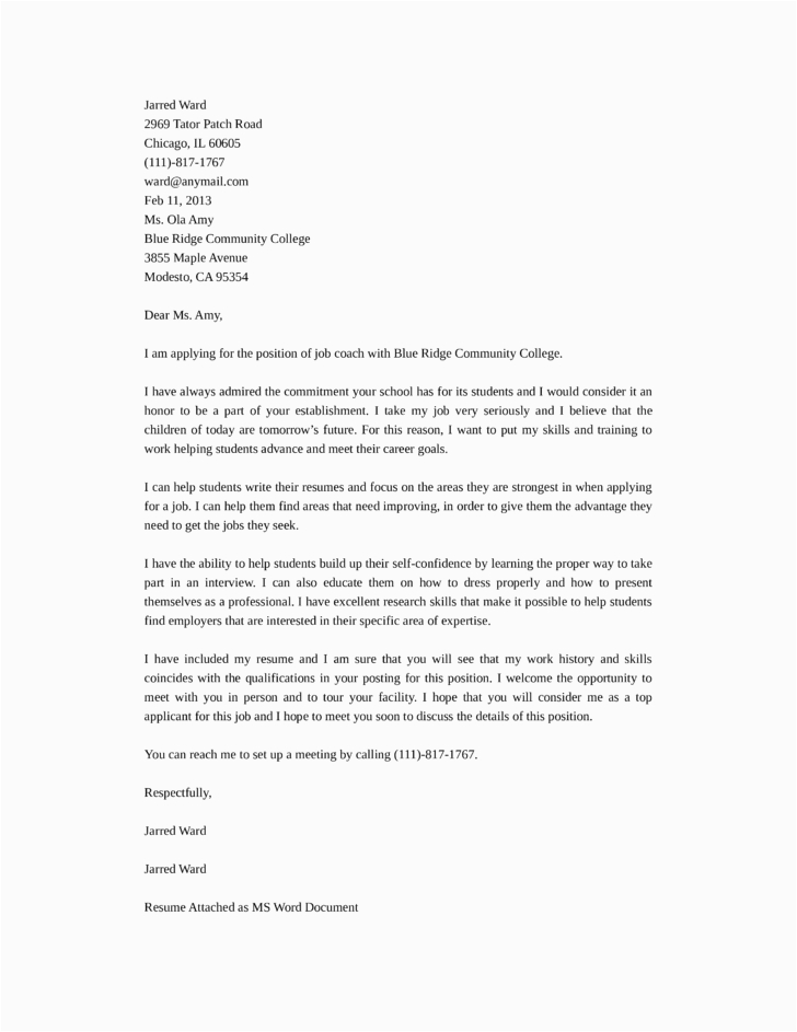 Sample Letter Of Interest to Consider Your Resume Writing Coach Basic Job Coach Cover Letter Samples and Templates