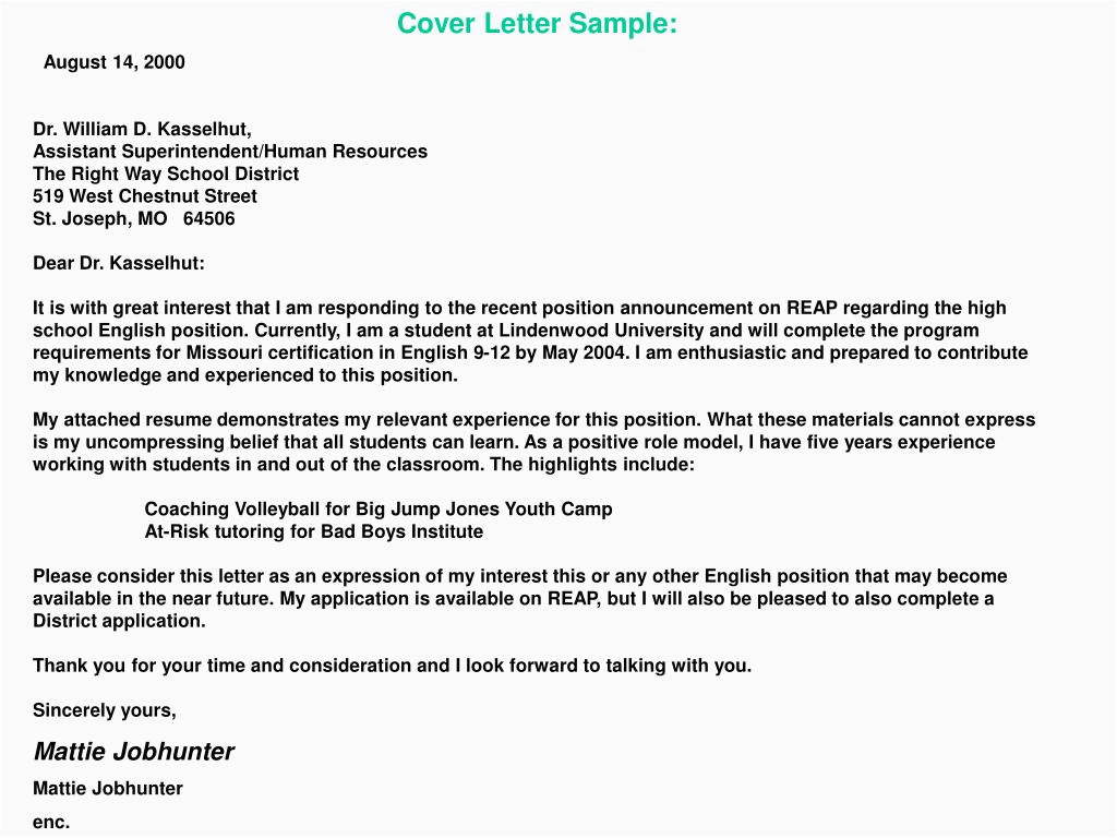 Sample Letter Of Interest to Consider Your Resume Writing Coach Ppt Resumes and Cover Letters for Educators Powerpoint Presentation