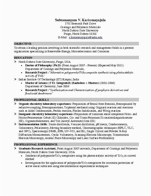 Sample Objectives In Resume for It Students 23 Resume Objective Examples for College Students In 2020