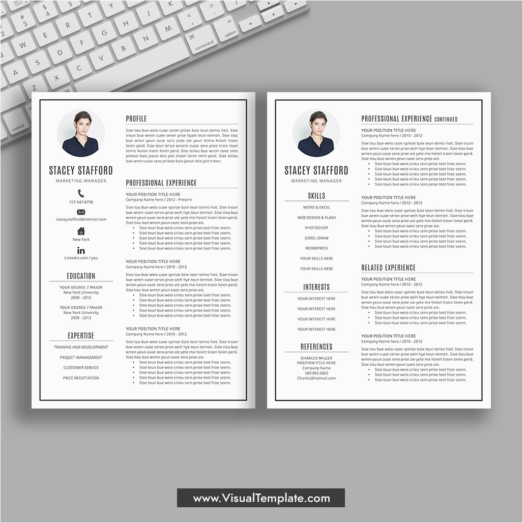 Sample Of Cover Letter for Resume 2023 2022 2023 Pre formatted Resume Template with Resume Icons Fonts and
