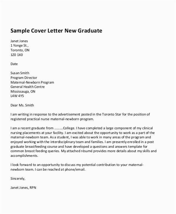 Sample Resume Cover Letter for First Job 8 First Job Cover Letters Free Sample Example format Download