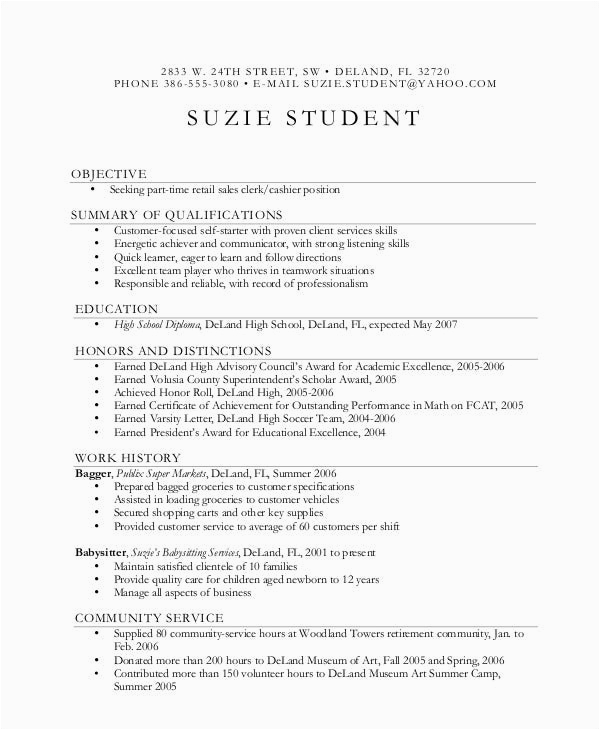 Sample Resume for 15 Year Old with No Experience Resume Template for First Job Teenager