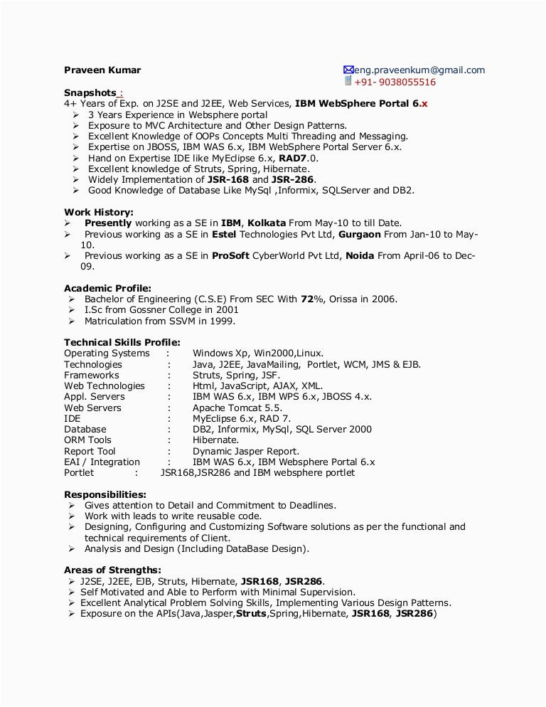 Sample Resume for 20 Year Old Resume