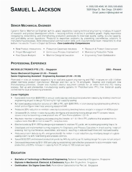Sample Resume for Engineer with Mba Well Design Mba Resume Samples for Experienced Engineers Australia