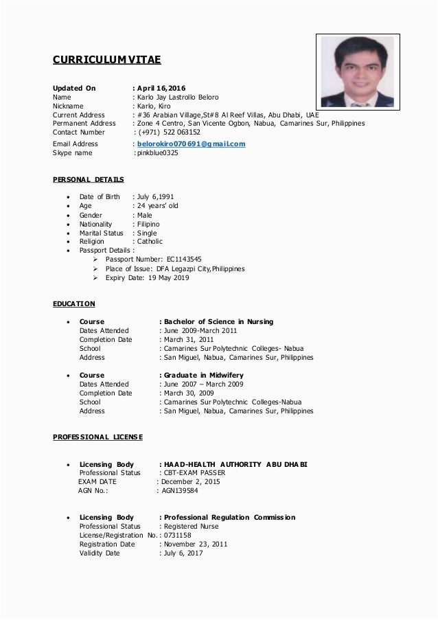 Sample Resume for English Teachers In the Philippines Sample Curriculum Vitae for Teachers Philippines Cv Template Artist