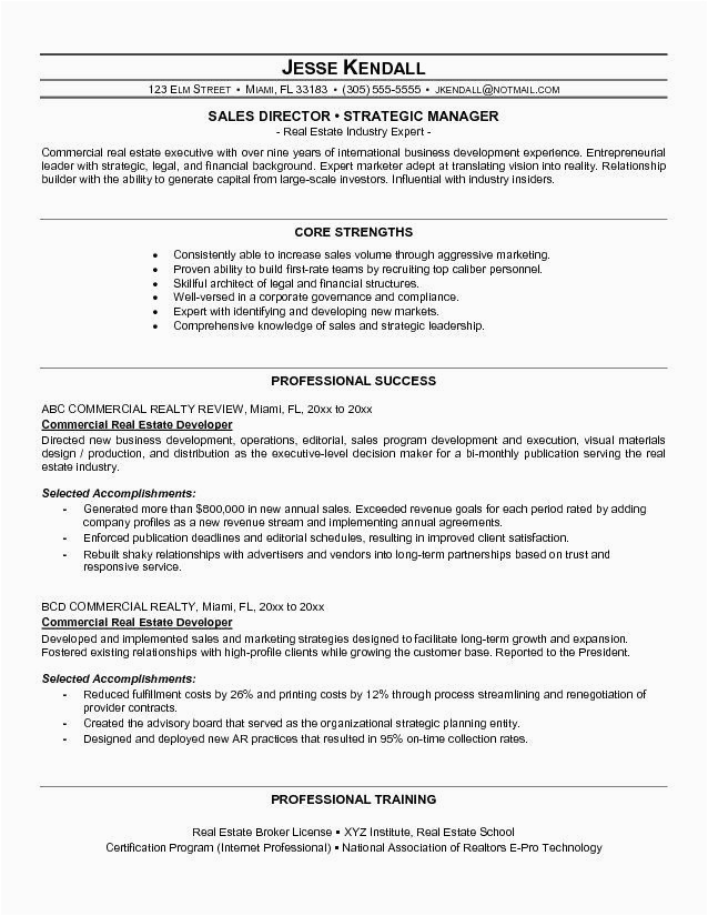 Sample Resume for New Real Estate Agent Real Estate Agent Resume Examples Awesome 12 13 Real