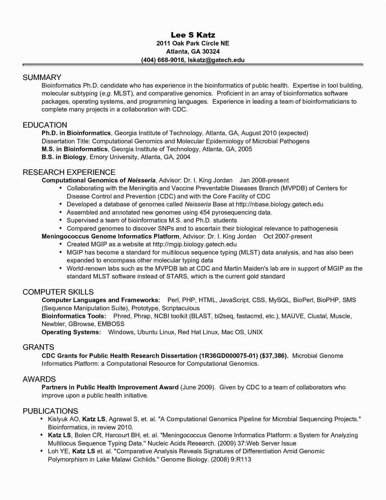 Sample Resume for Phd Application Ic Design Phd Academic Cv Resume