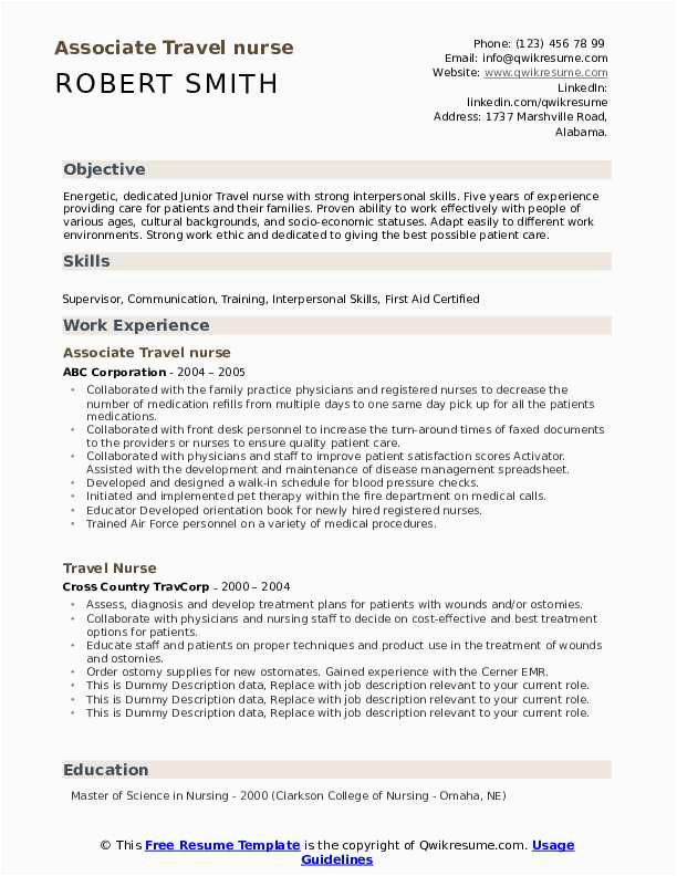Sample Resume for Rn with 1 Year Experience Rn Sample Rn Resume 1 Year Experience Best Registered Nurse Resume