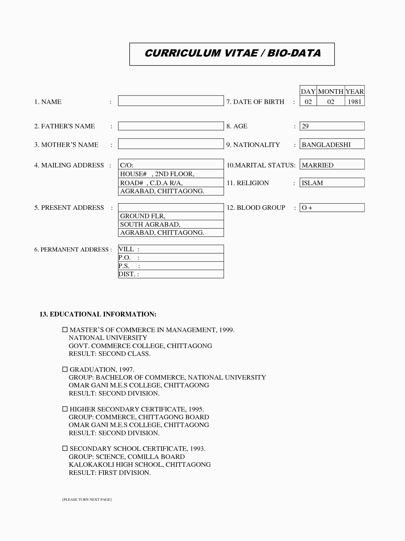Sample Resume for Year 10 Work Experience Work Experience Cv Template Year 10