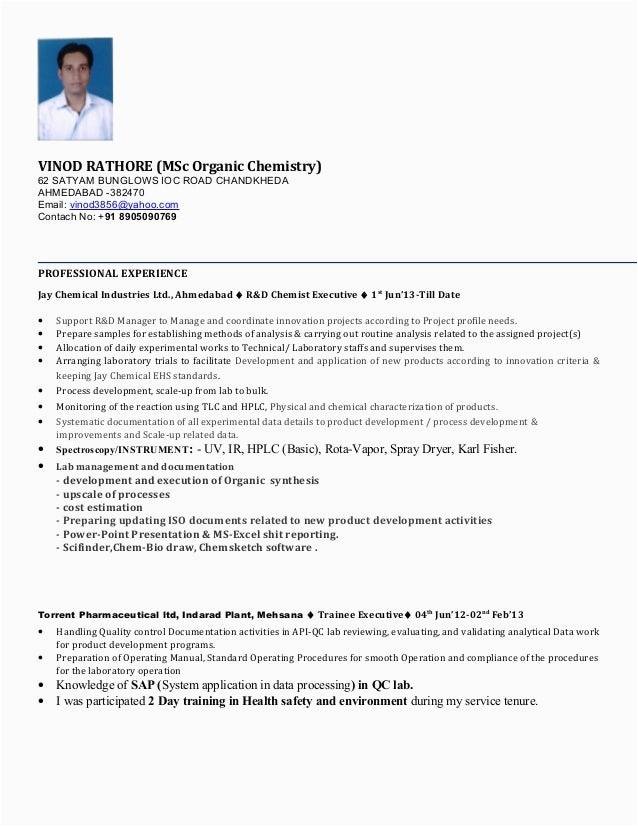 Sample Resume format for Msc Chemistry Freshers Msc Chemistry Resume format thesis Web Fc2