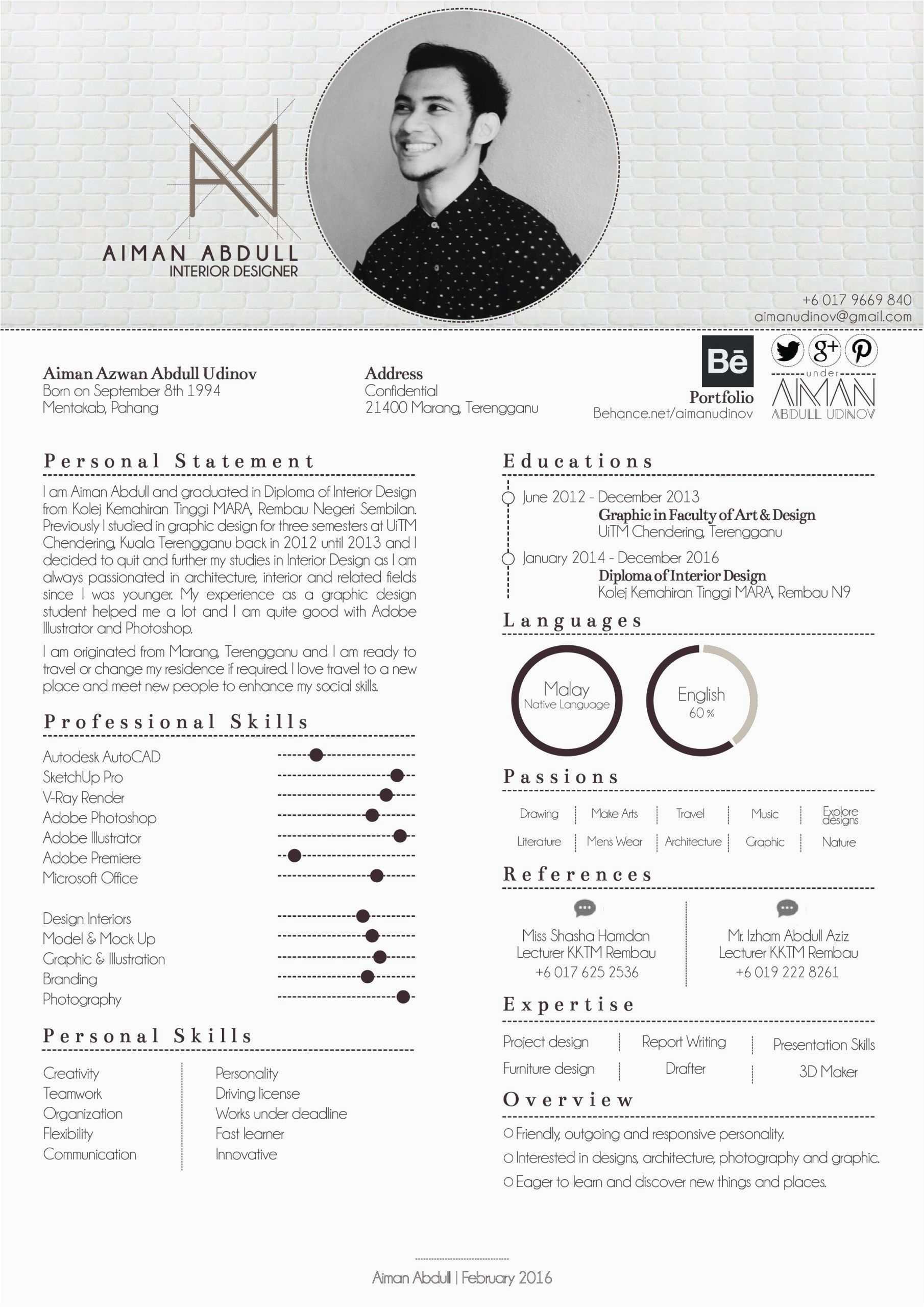 Sample Resume Of An Architecture Student 9 Architecture Student Resume Creative Cv Architectureresume