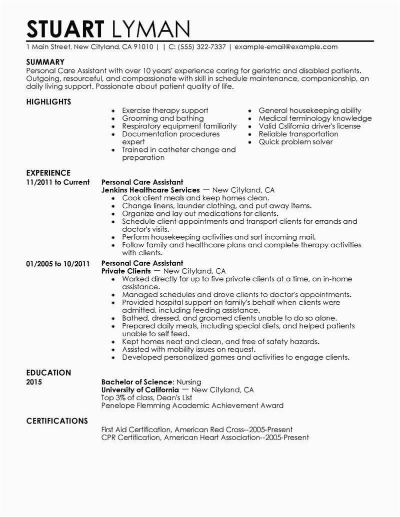 Sample Resume Personal assistant No Experience Resume Summary with No Experience Rusemu
