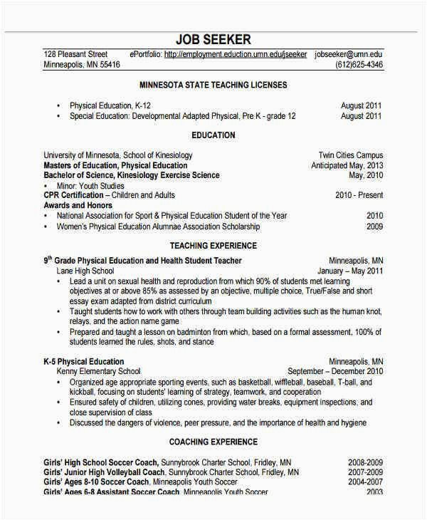 Sample Resumes for Director Of Education 22 Education Resume Templates Pdf Doc