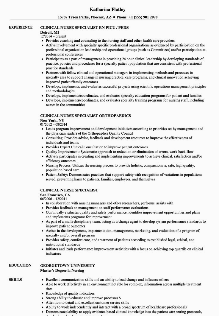 Sample Rn Resume with 25 Years Of Hospital Experience How to Put Nursing Clinical Experience Resume Resume Samples