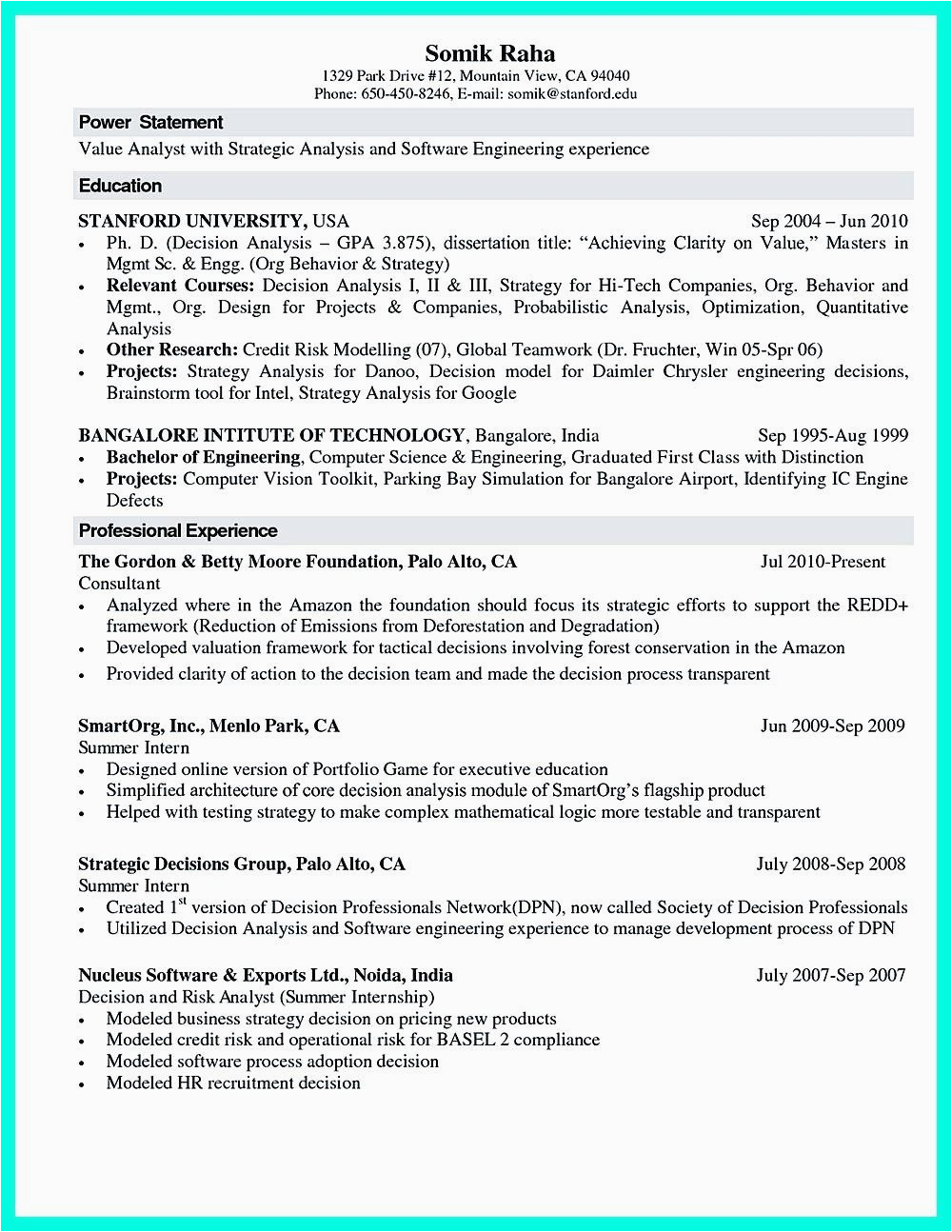 Sample Rntry Level Resume On Computer Engineerng √ 20 Puter Science Entry Level Resume In 2020