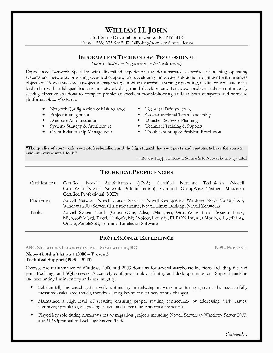 Samples List Of Information Technology Skills for Resume 23 Information Technology Manager Resume Examples In 2020