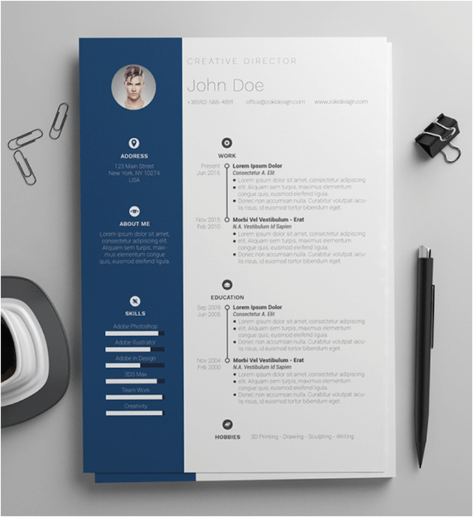 Simple Creative Resume Template Free Download 11 Free Resume Templates You Can Customize In Microsoft