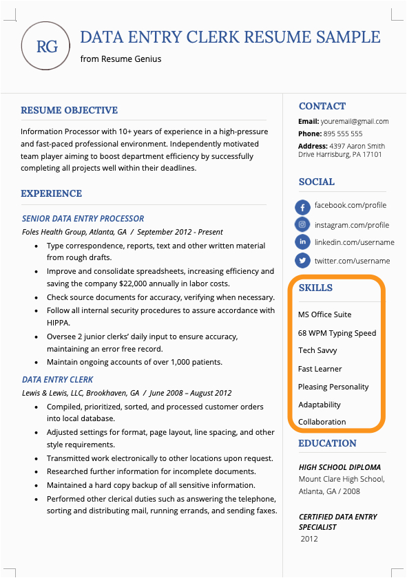 Skills to Put In A Resume Sample Skills for Resume 100 Skills to Put On A Resume