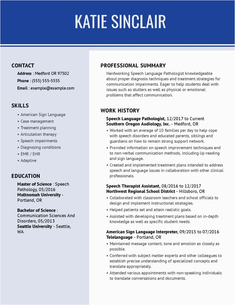 Slp Grad School Application Resume Sample Slp Grad School Resume Examples – Castlevaniaconcert