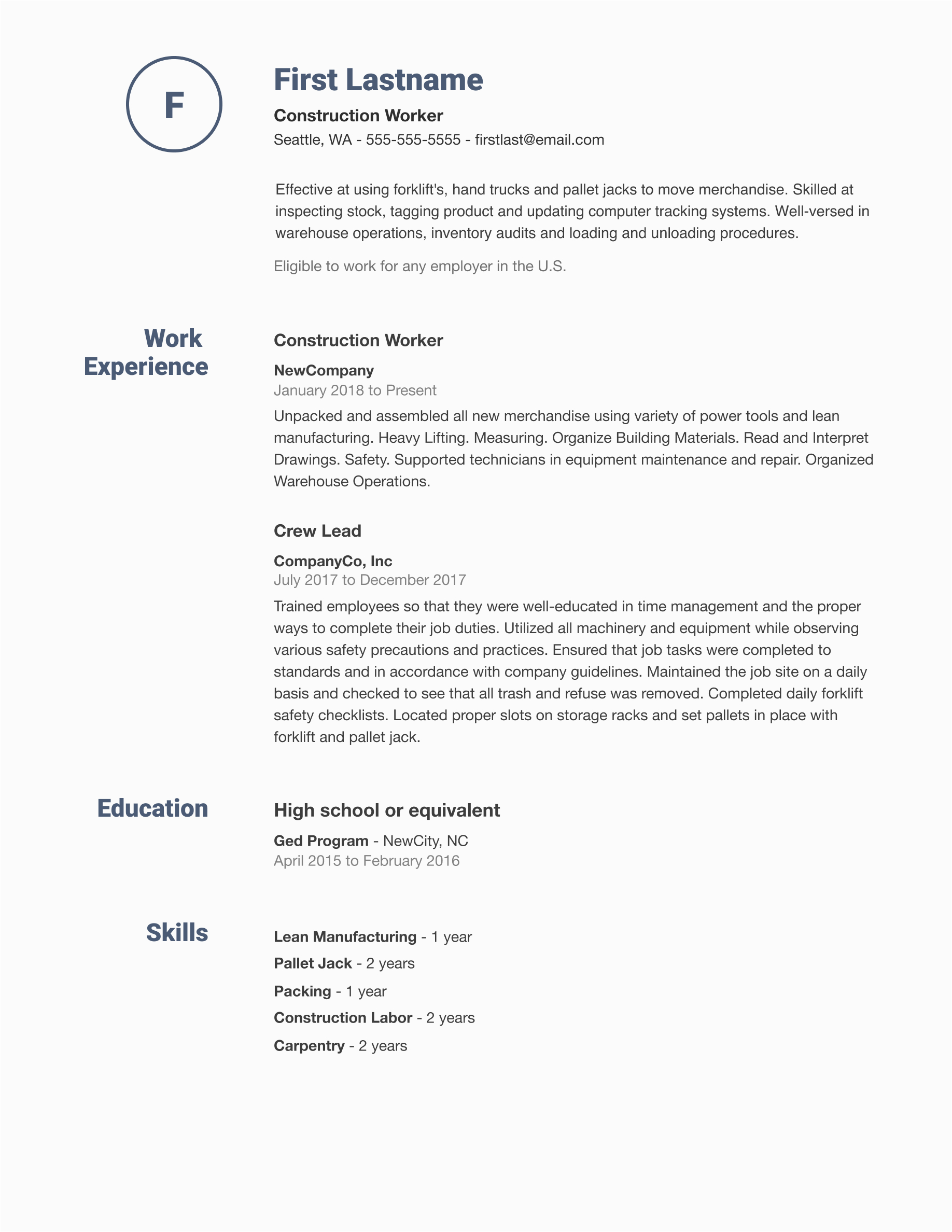 Up to Work Free Resume Template Free Professional Resume Templates Indeed