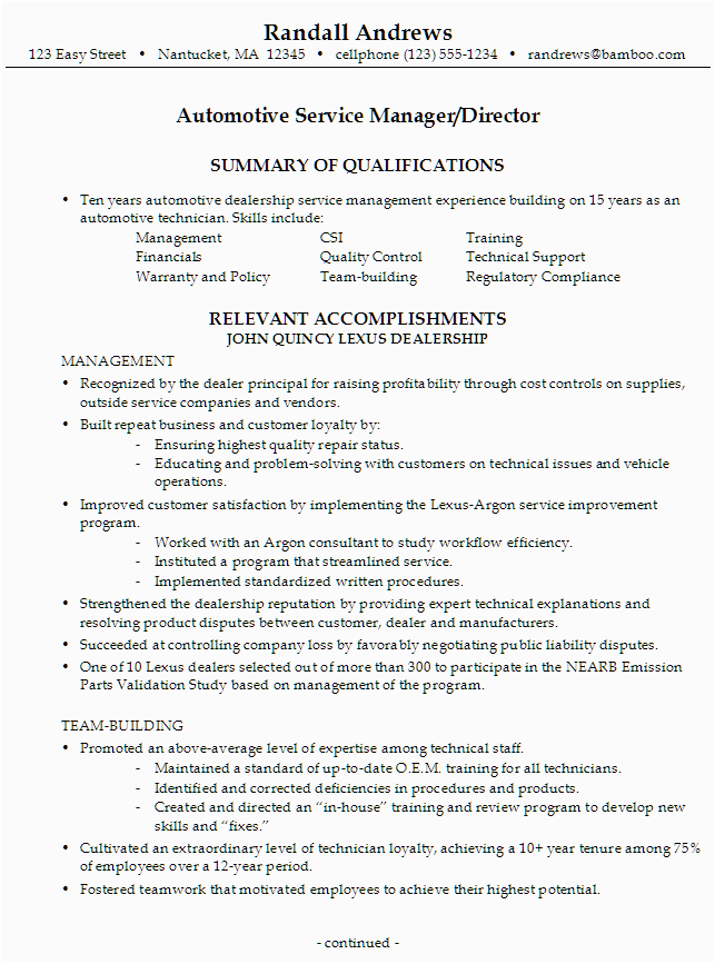 Automotive System Project Manager Resume Sample Pin On Functional Resumes