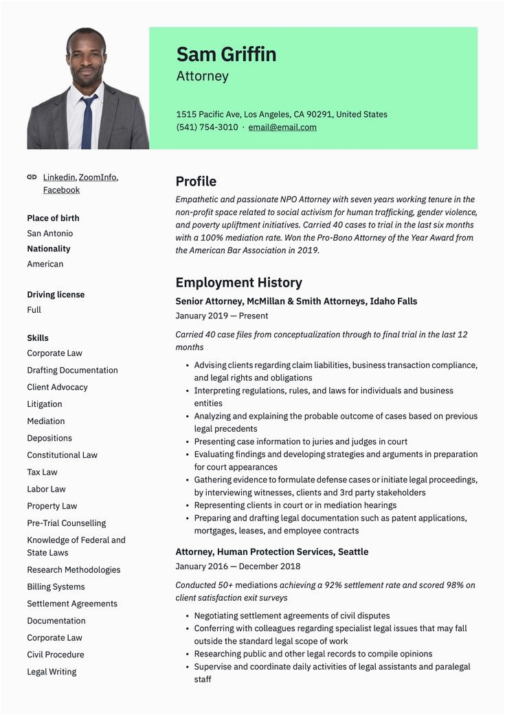 Case School Of Law Sample Resume Lawyer Resume Objective Examples Resume