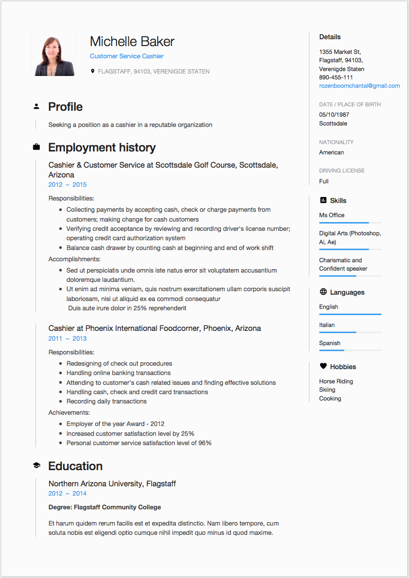 Cashier Job Description for Resume Sample Full Guide Cashier Resume [ 12 Samples ] Pdf & Word