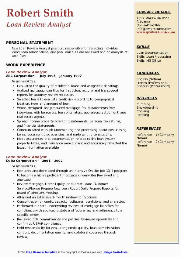 Content Review Analyst Google Resume Sample Loan Review Analyst Resume Samples