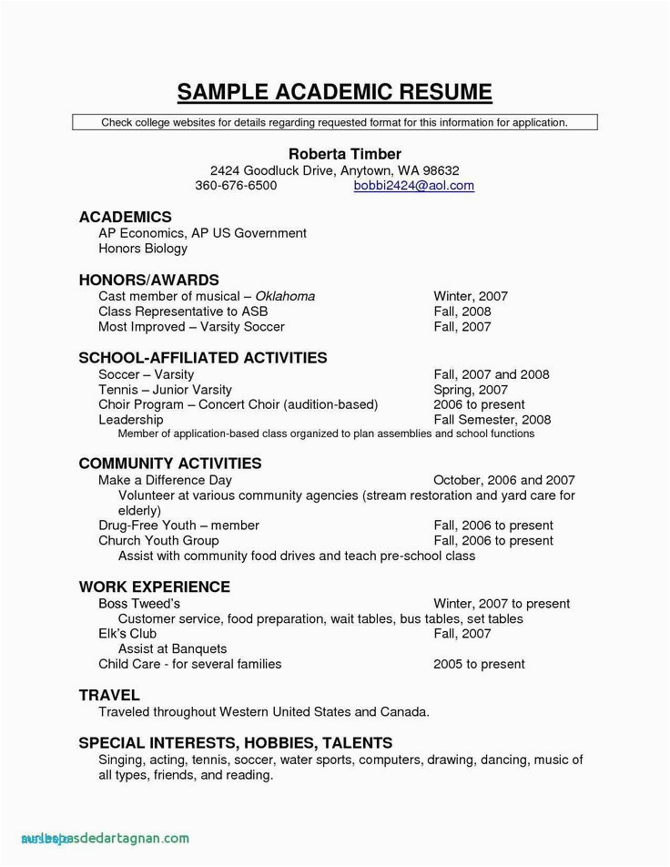 Extra Curricular Activities Sample for Resume 32 Awesome Extra Curricular Activities for Resume In 2020
