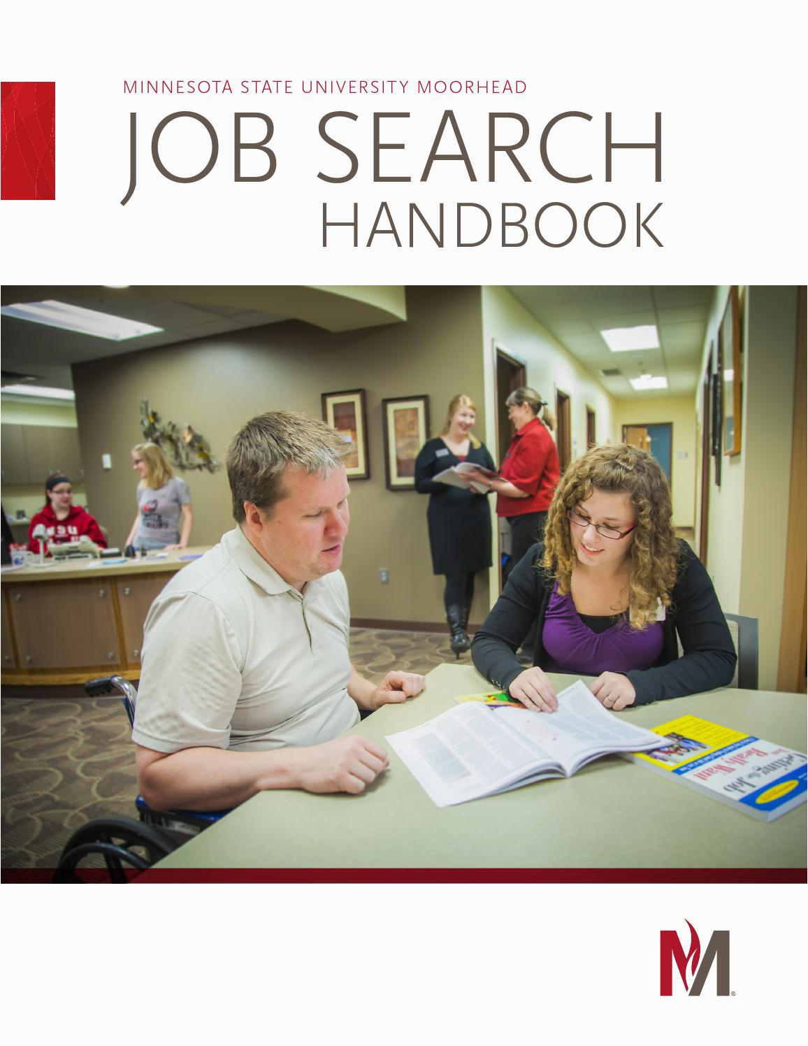 Msum Career Development Center Resume Sample Job Search Handbook by Msu Moorhead issuu