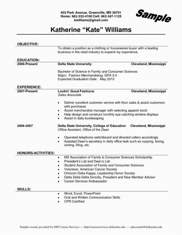 Quick Job Objectives for A Resume Samples 77 Elegant S Resume Objective Examples Mcdonalds