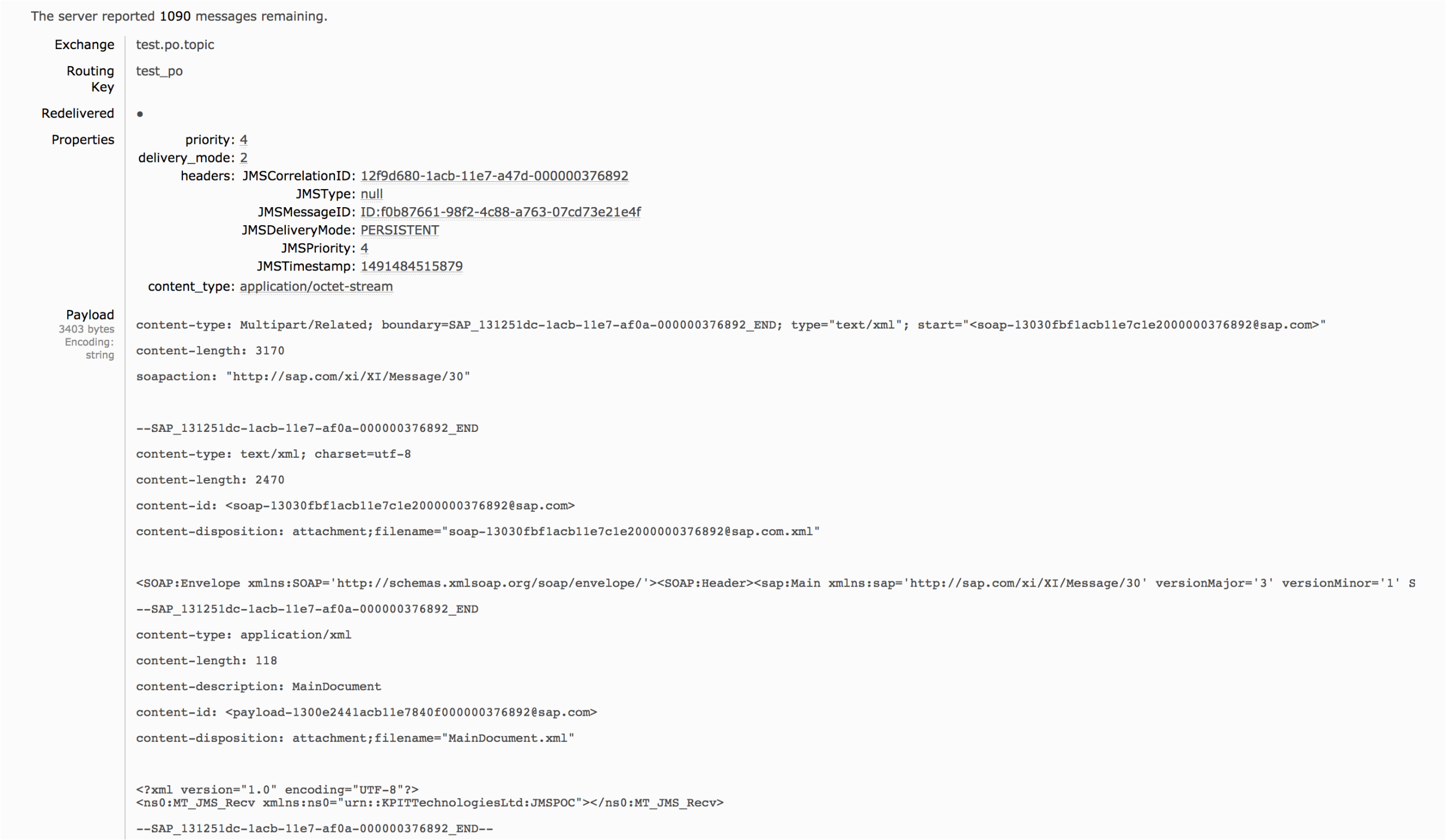 Rabbit Mq Message Broker Sample Resume Integration Of Sap Pi Po with Rabbitmq Amqp Broker Via Jms