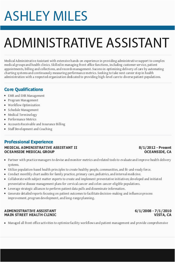 Resume Samples 2023 for Any Kind Of Job How to Write Administrative assistant Resume 2023 Resume 2023