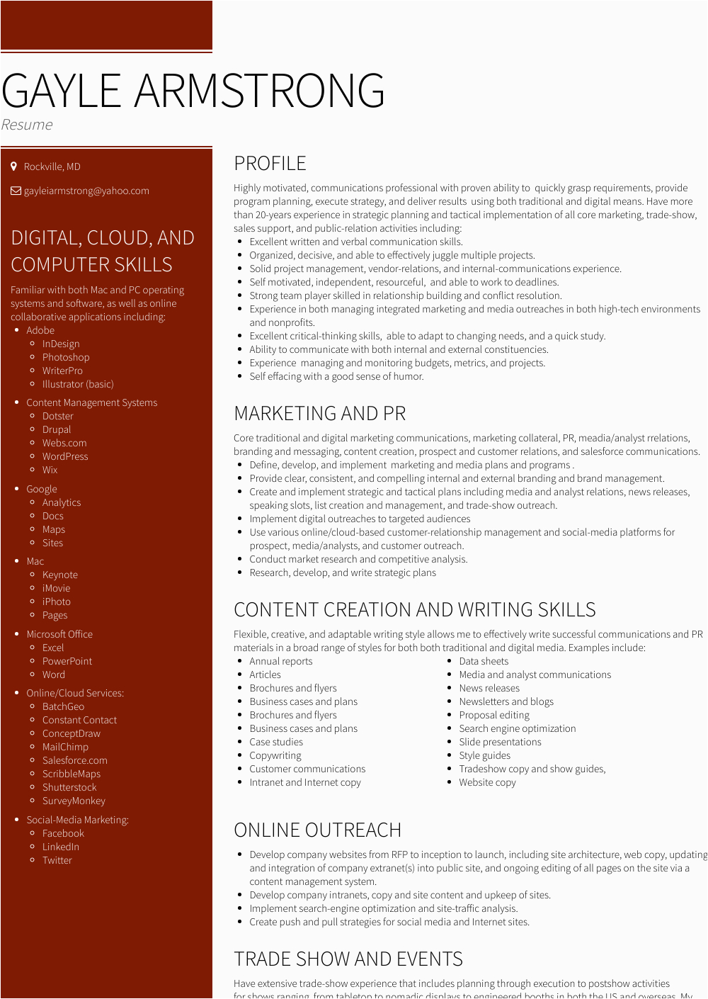 Resume Samples for Self Employed Contractors Contractor Resume Samples and Templates