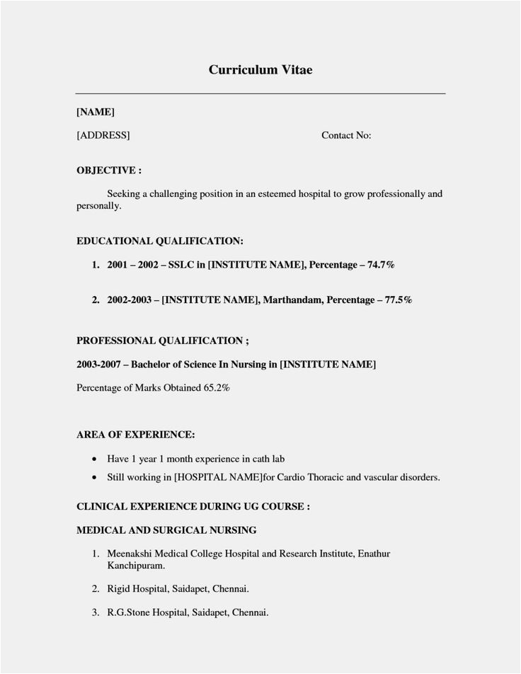 Resume Template for someone without Work Experience Resume without Work Experience Resume Template