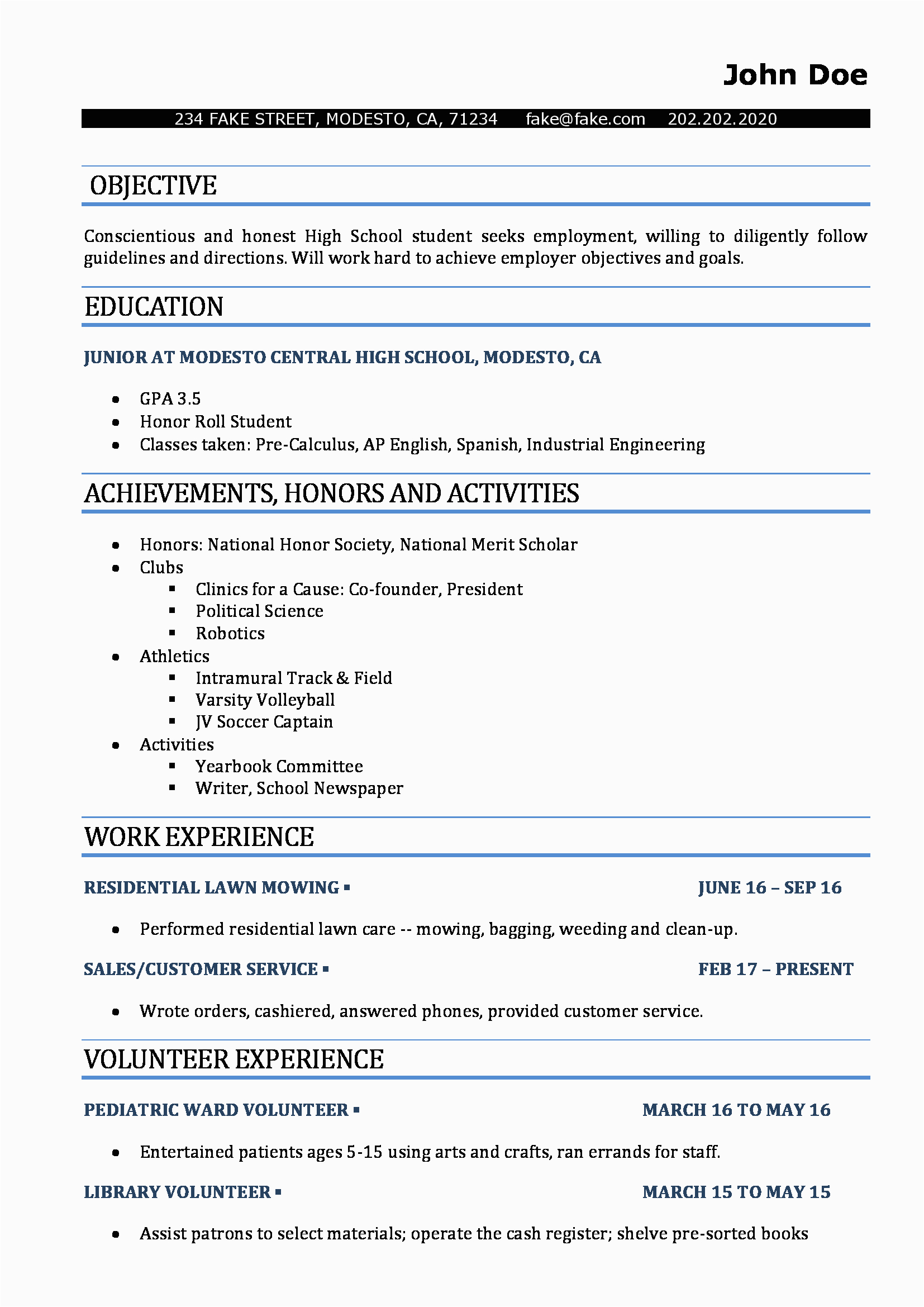 Resume Writing Template for High School Students High School Resume Resume Templates for High School Resume Writing Template for High School Students High School Resume Resume Templates for High School