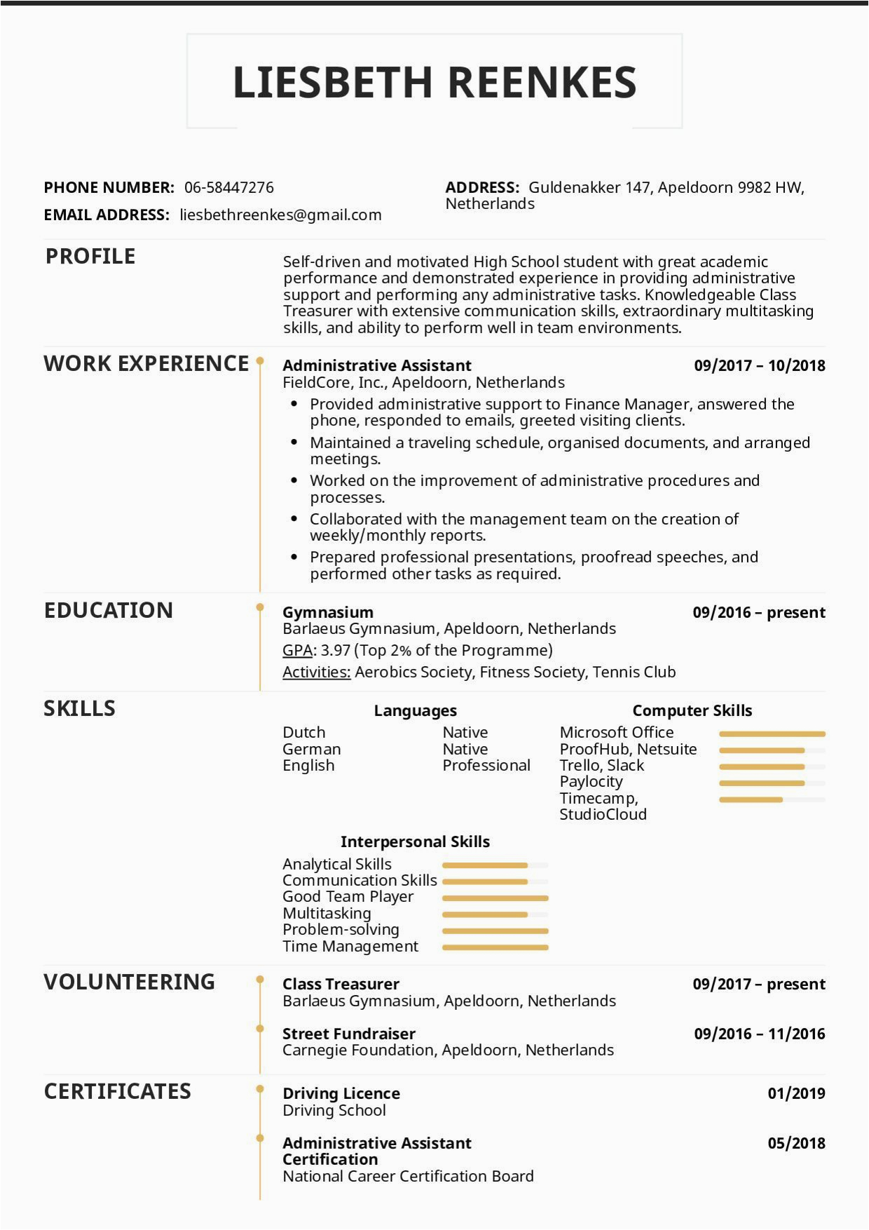 Resume Writing Template for High School Students Resume Examples for High School Students Student Resume Resume Writing Template for High School Students Resume Examples for High School Students Student Resume