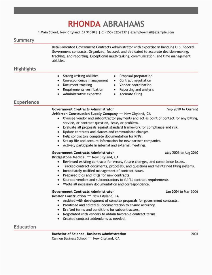 Sample Of Resume for Government Positions Government & Military Resume Examples