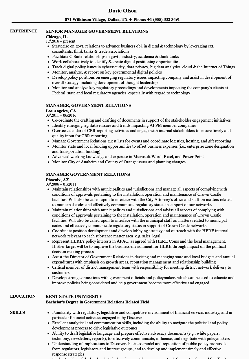 Sample Of Resume for Government Positions How to Write A Resume for Government Jobs Mryn ism