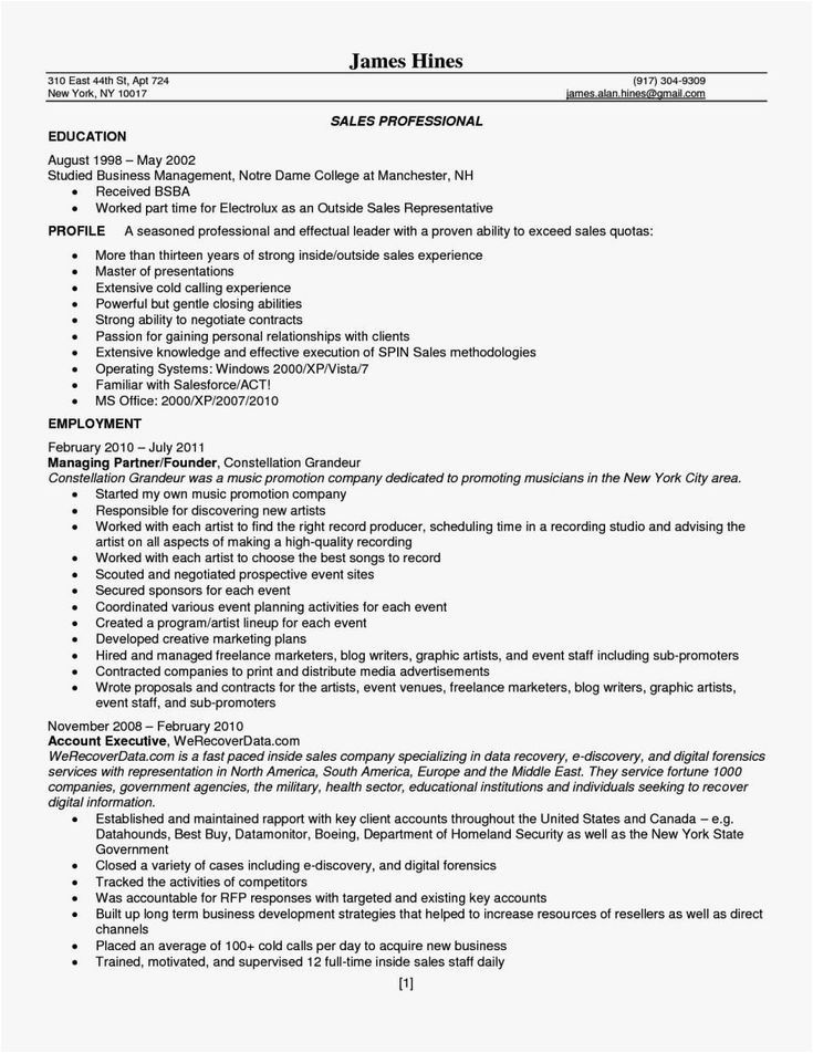 Sample Resume for 20 Years Experience √ 20 16 Year Old Resume In 2020