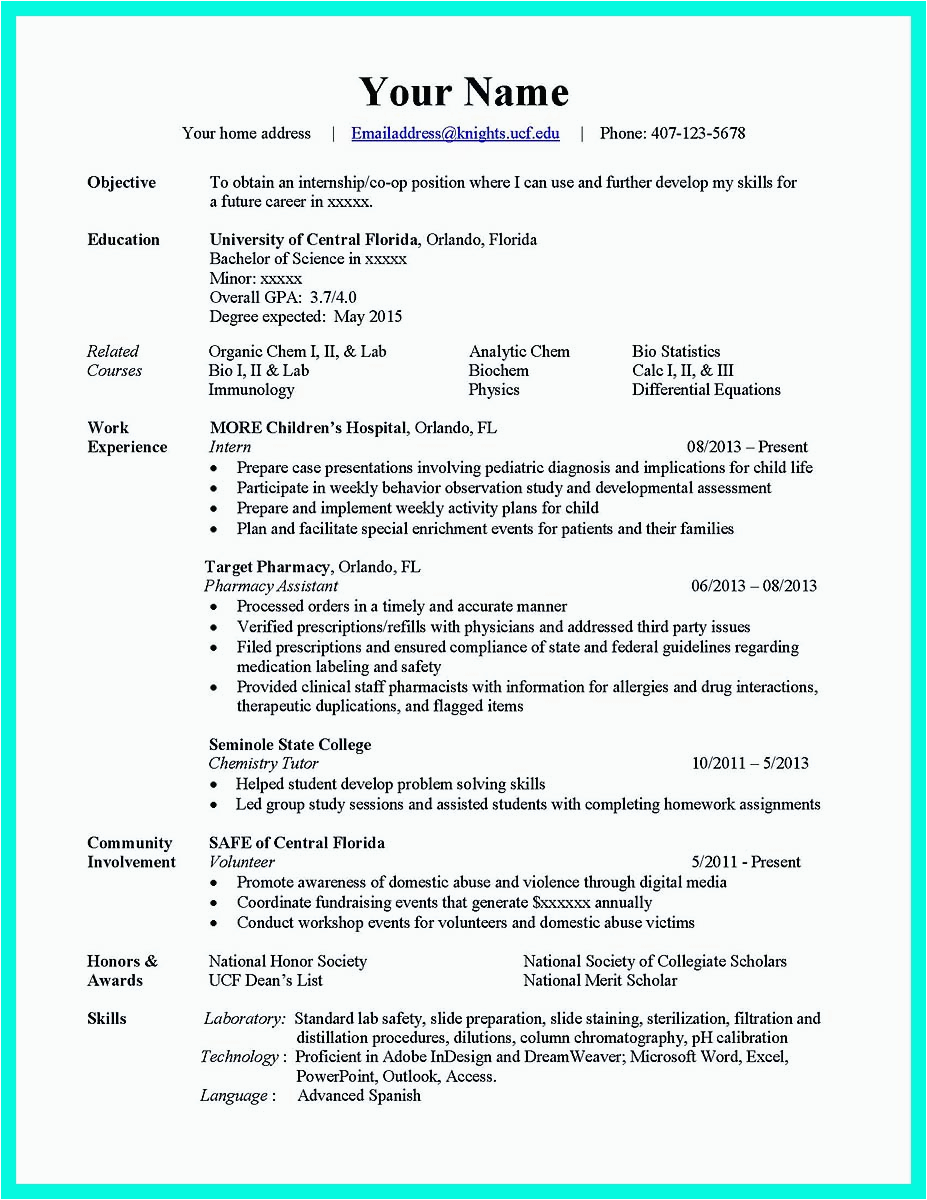 Sample Resume for associate Professor In Computer Science Resume Writing for Puter Science Resume and Interview Tips